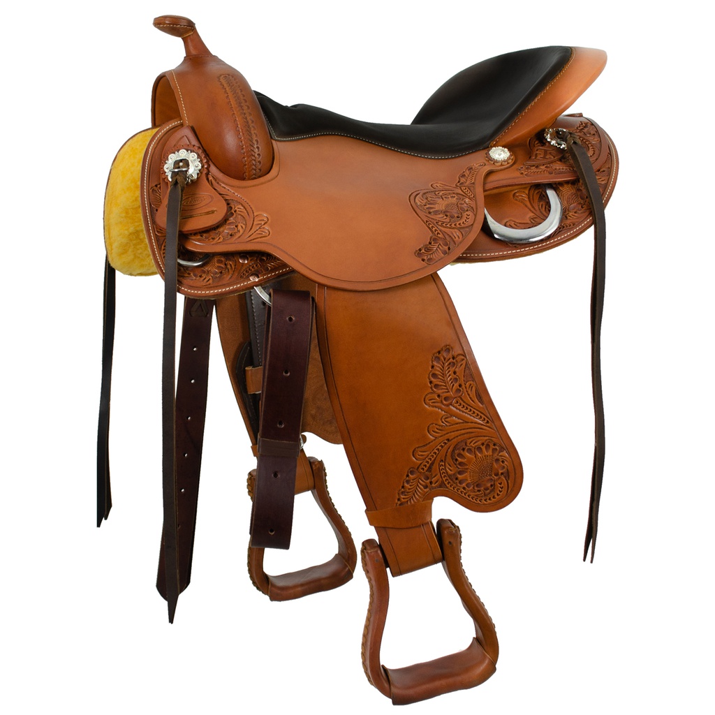 Arreio Freemax short back  cow leather superior flessibile