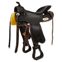 Arreio arabian Freemax short back saddlebuffalo leather