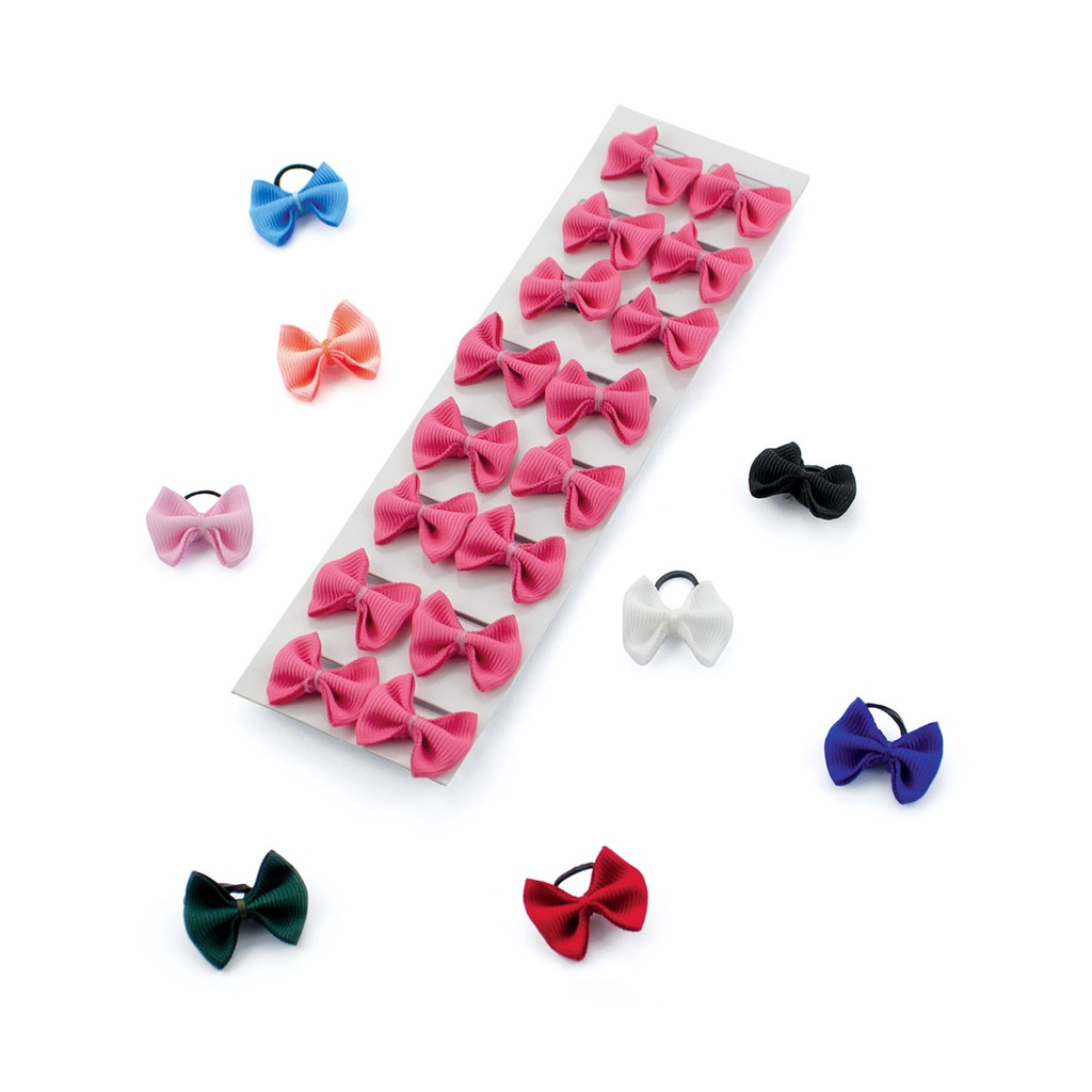 Laços para crinas 16 pcs