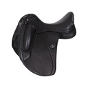 Arreio Acavallo perugino ensino tilted cantle saddle short blocks 