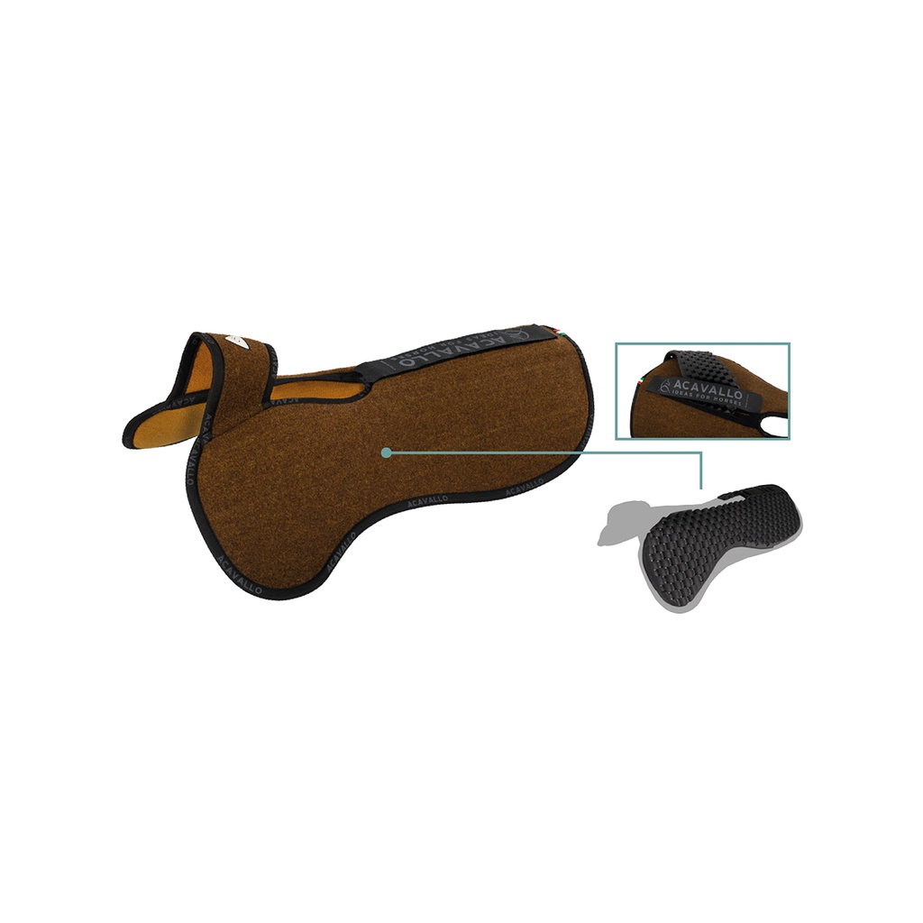 Protector Acavallo withers free pocket configuration double felt with double felt