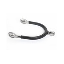 Esporins metalab de moeda hexagonal com borracha 