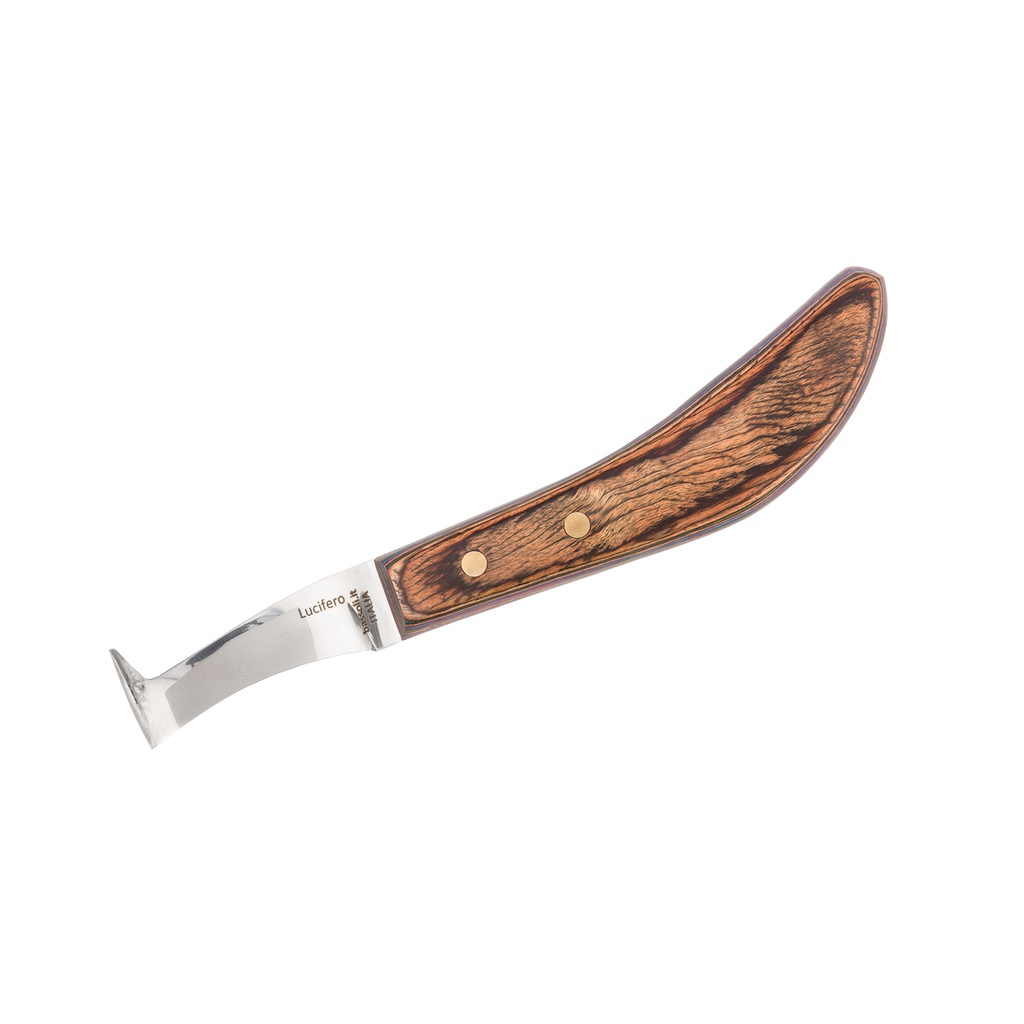 Faca de cascos bassoli lucifero esquerda with foot cleaner