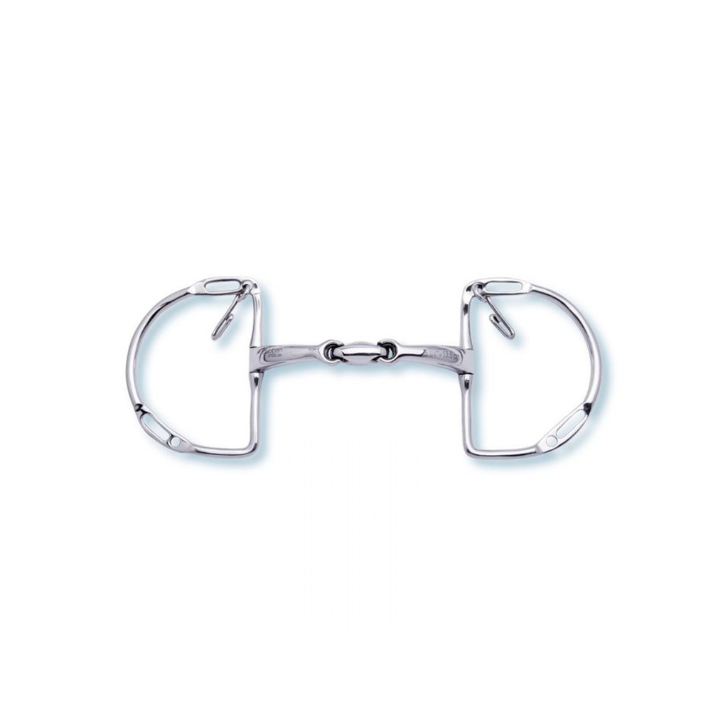 Bridão german com anéis em D stubben