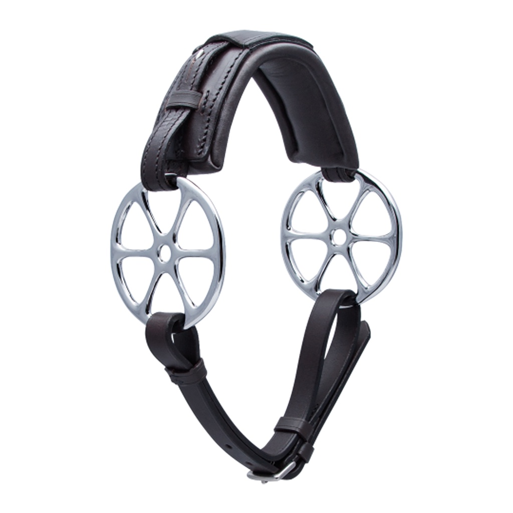 Hackamore stubben preto de pónei