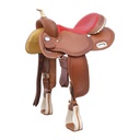 Arreio barrel colorido seat rawhide 5020 pools