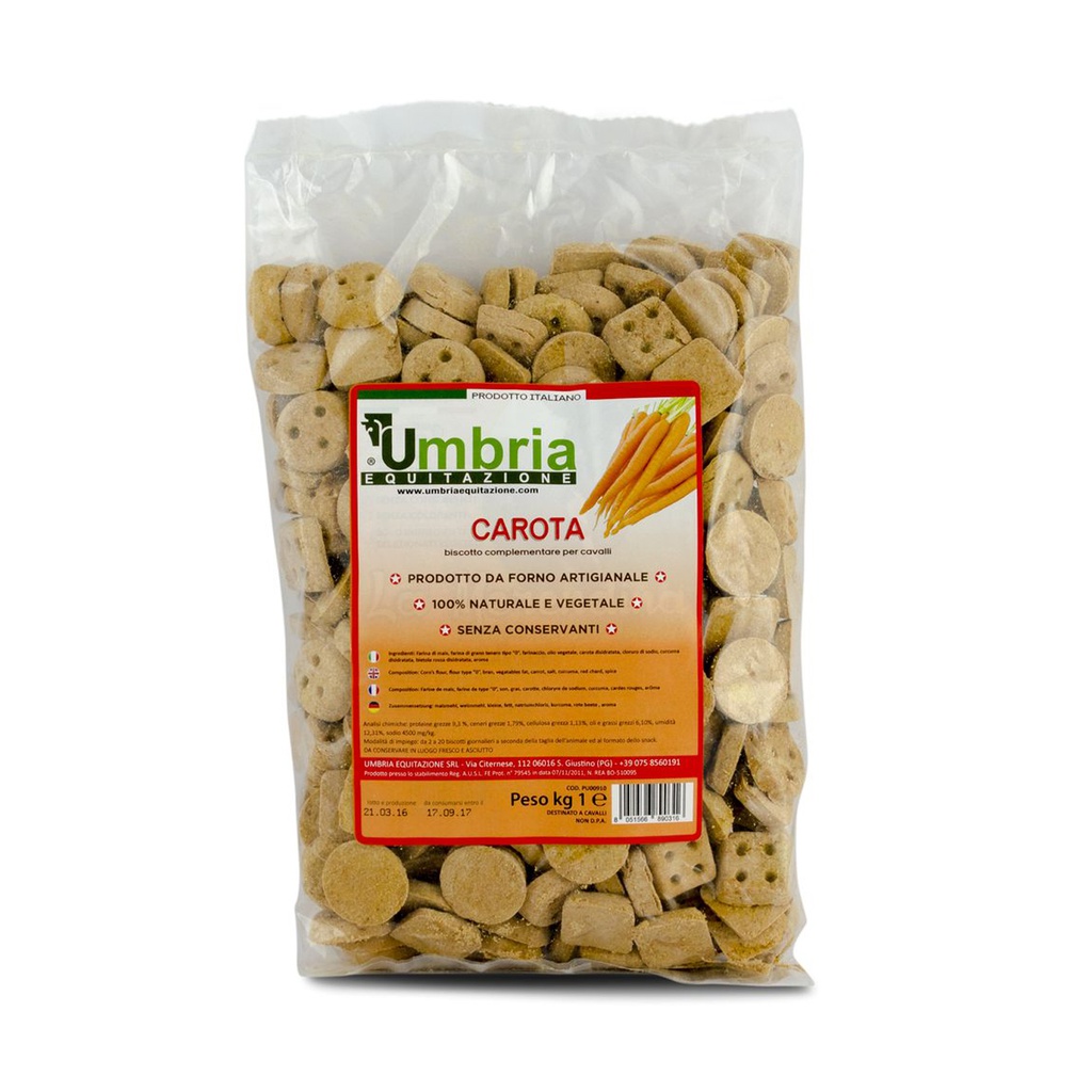 Biscoitos Cenoura (930 gr)