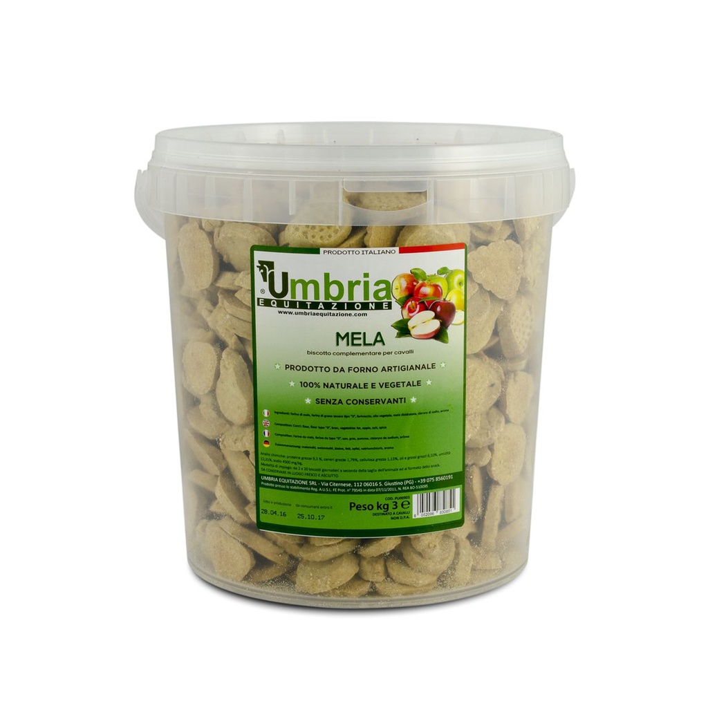 Biscoitos maça (3 kg)