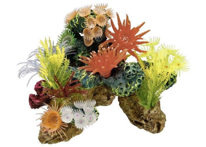 Decoração para Aquários, Lagos e Mesas com plantas "Coral STONE"