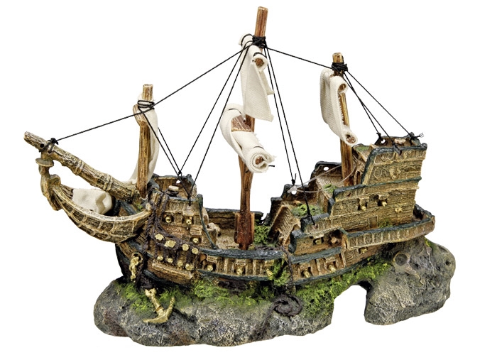 Decoração para Aquários, Lagos e Mesas "SHIP"