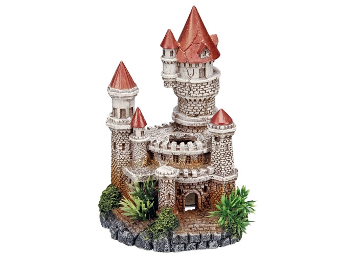 Decoração para Aquários, Lagos e Mesas com plantas "CASTLE"