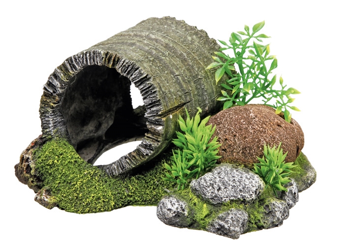 Decoração para Aquários, Lagos e Mesas com plantas "WOOD TUNNEL" 