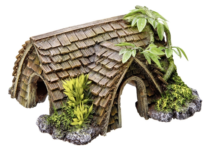 Decoração para Aquários, Lagos e Mesas com plantas "COTTAGE"