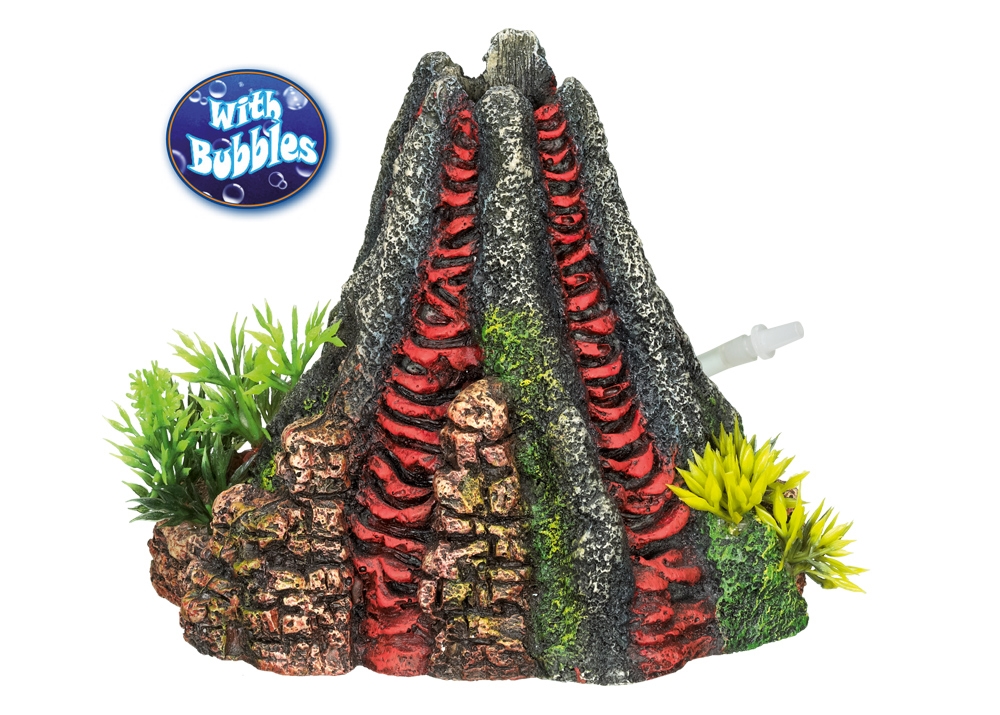 Decoração para Aquários, Lagos e Mesas com plantas "VOLCANO"