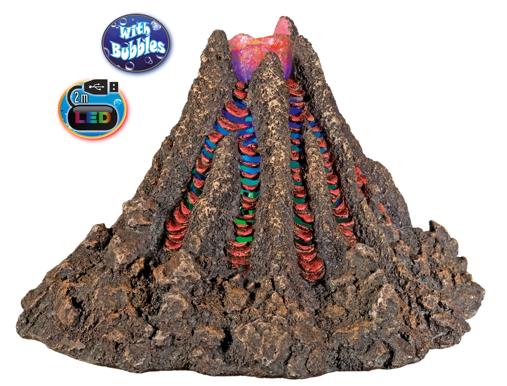 Decor Aqua com LED "VOLCANO"