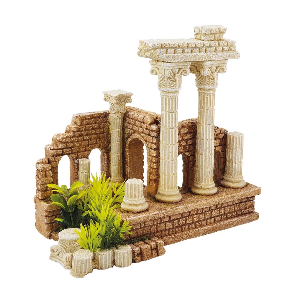 Decor Aqua com plantas "ANTIQUE COLUMN"