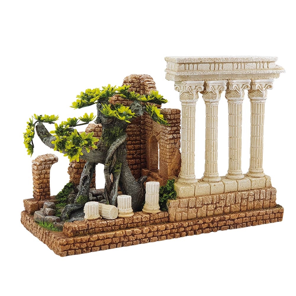 Decor Aqua "ANTIQUE COLUMN WITH BONSAI"