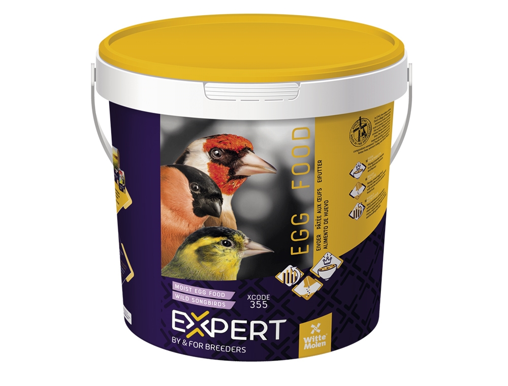 Papa de ovo EXPERT para pássaros selvagens