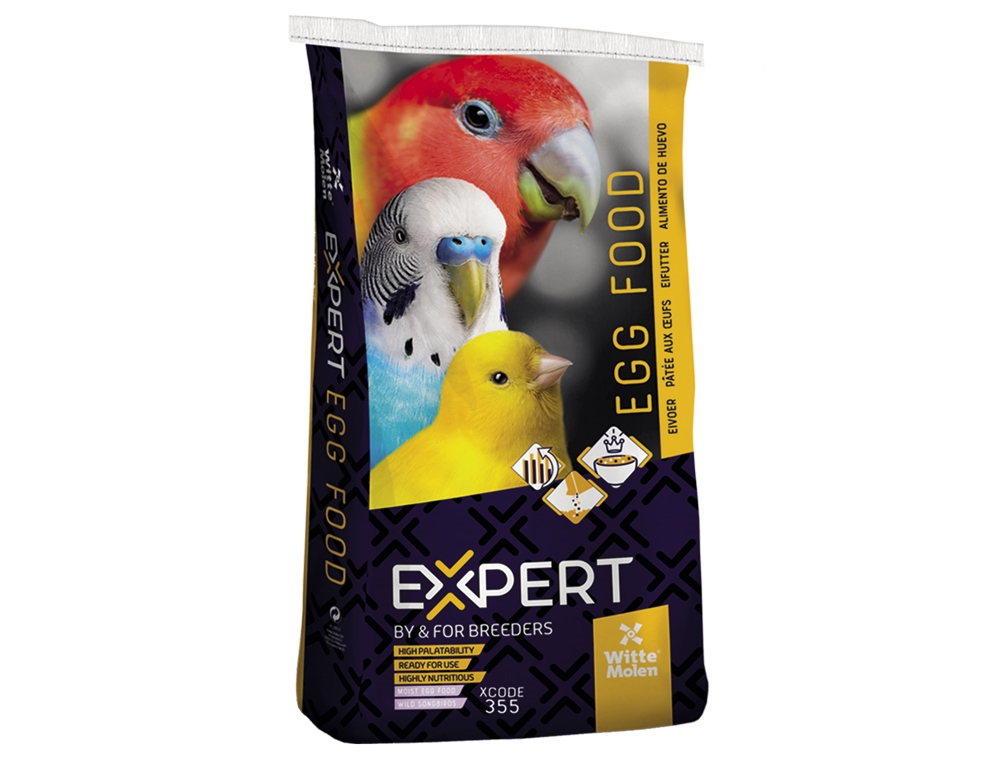 Papa de ovo EXPERT para pássaros selvagens