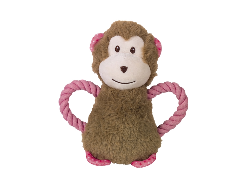 Brinquedo peluche macaco