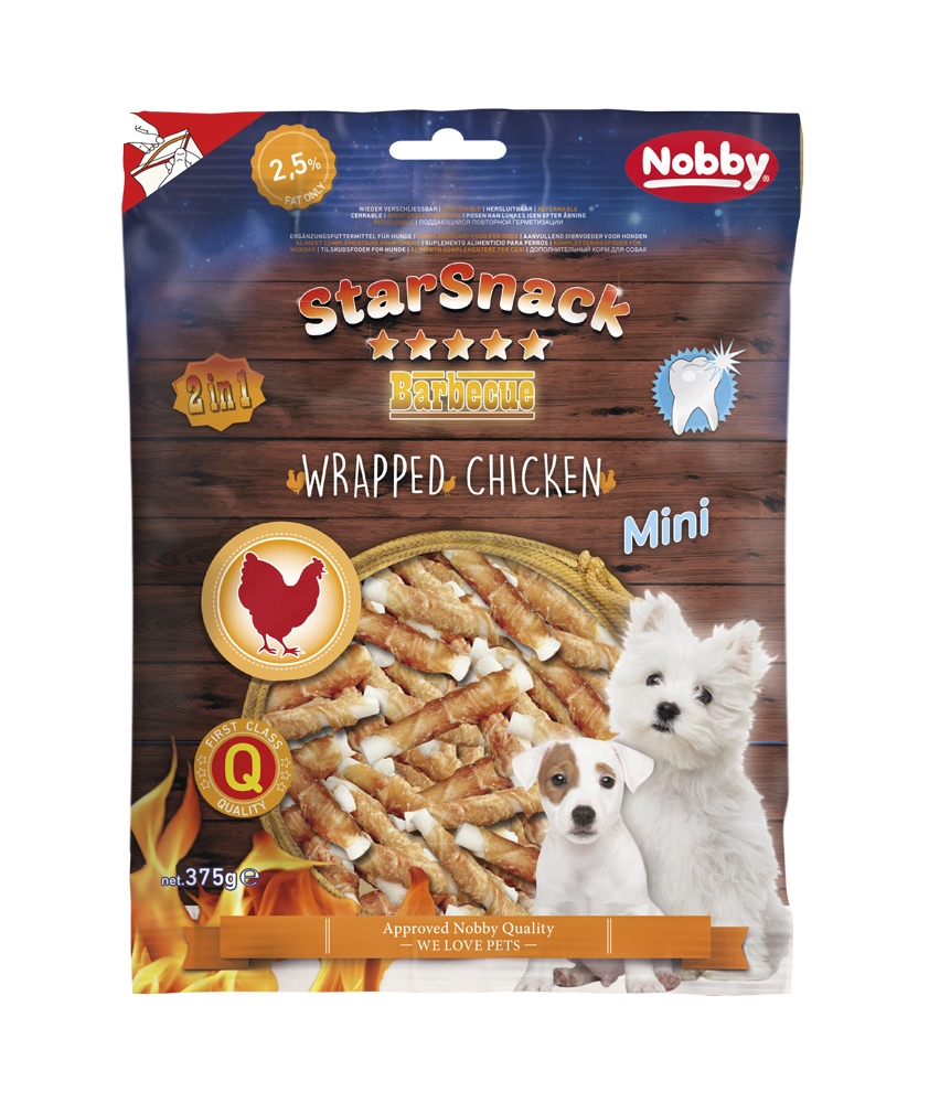 Snack MINI de churrasco e galinha