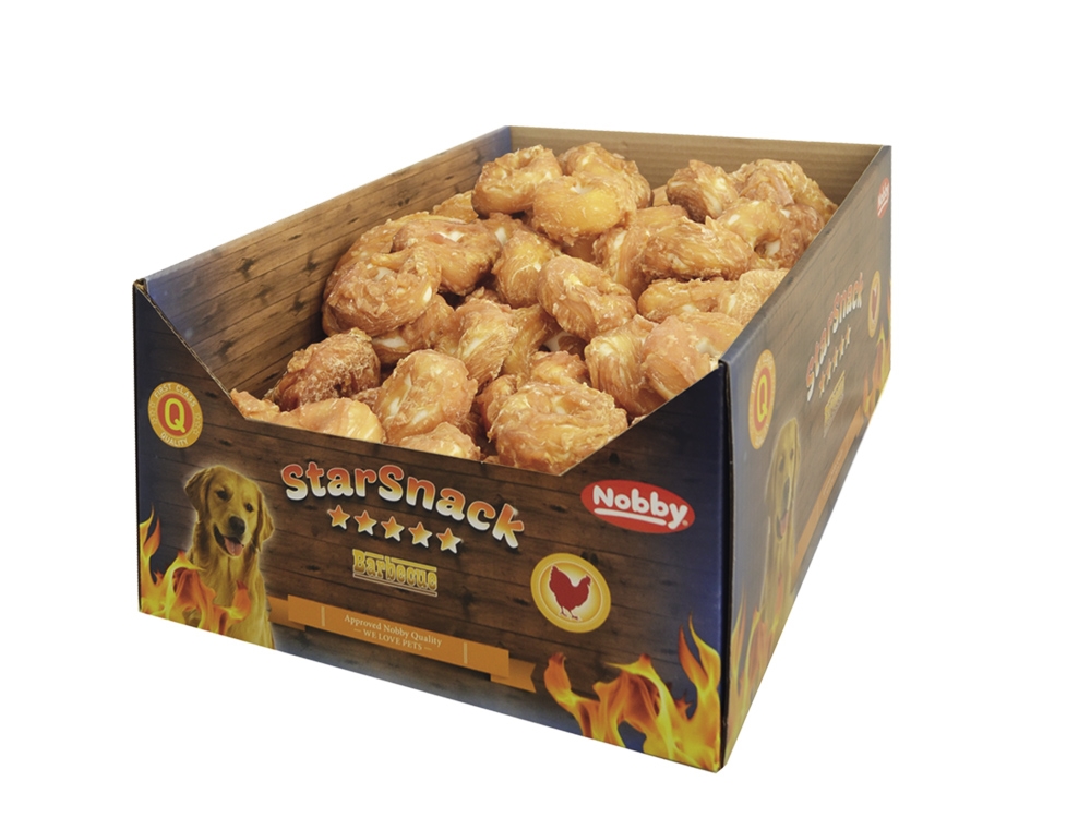 Snack donut de galinha