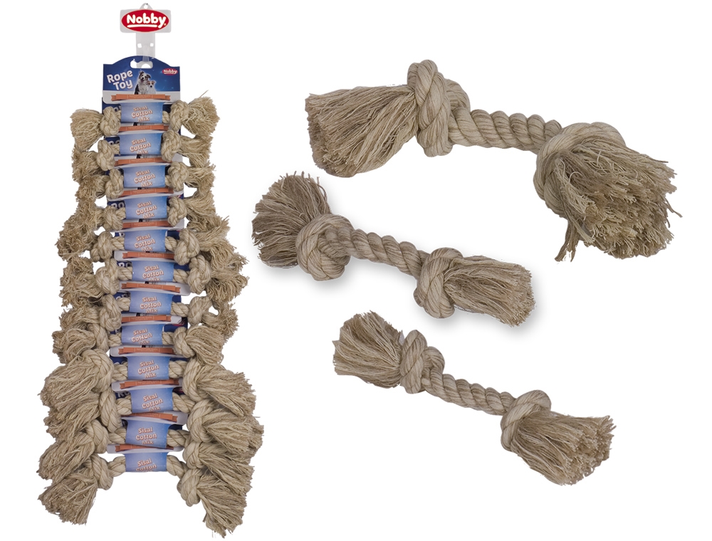 Brinquedo em Cordaa de sisal e algodão