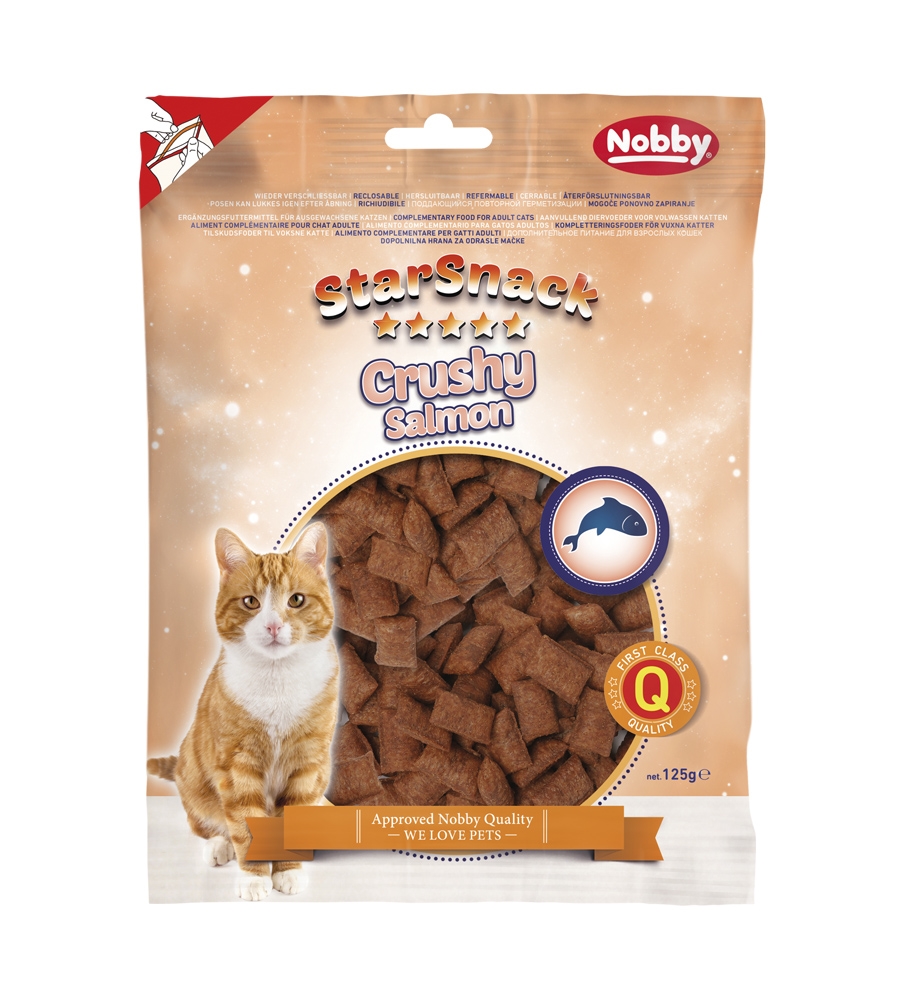 Snack Crushy de salmão