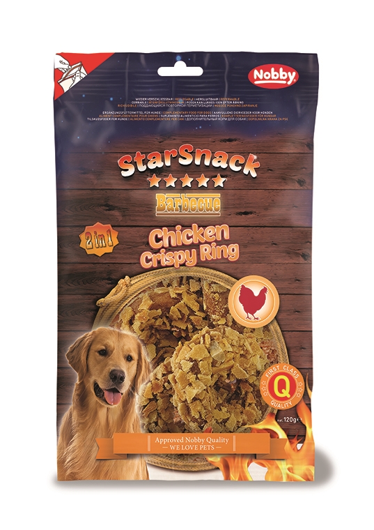Snack anel crocante de frango