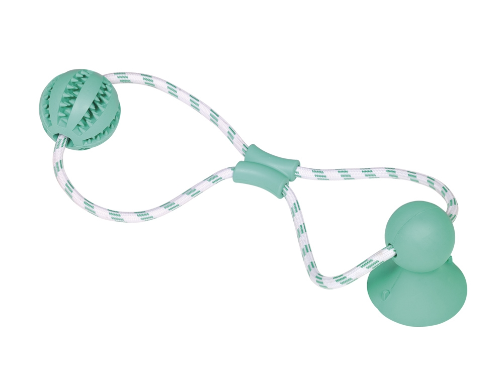 Bola com corda "DENTAL LINE"