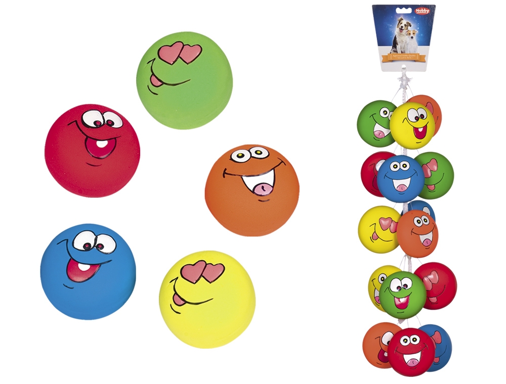 Bolas Latex "Crazy Faces"