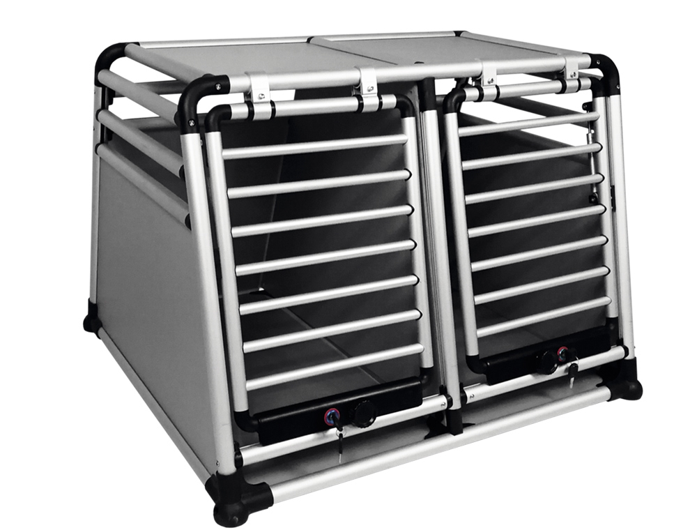 Transportadora de Aluminio Dupla "ROUND CORNER"