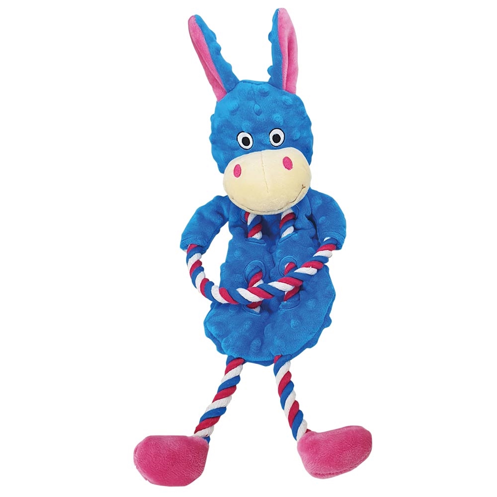 Peluche burro com corda