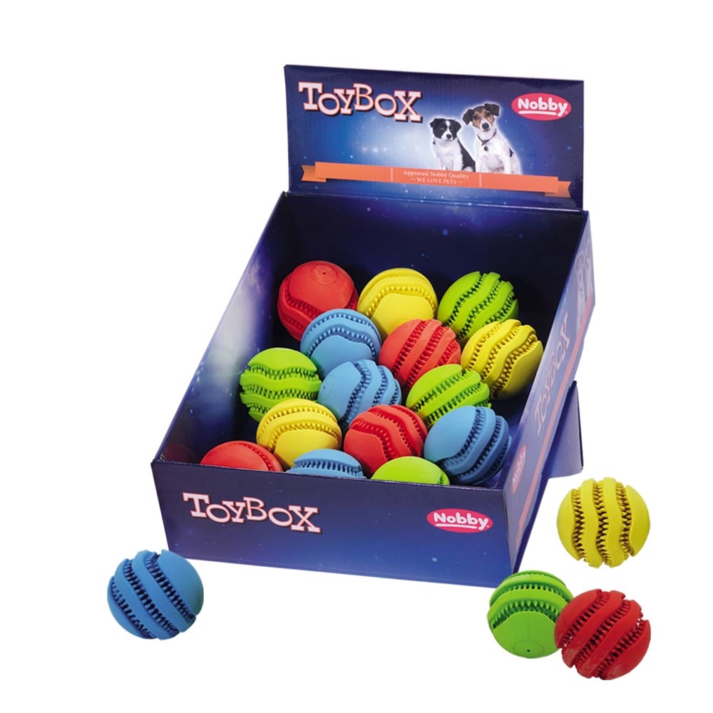 Bola de borracha para cuidados dentários