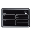 Placa box metal