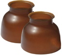 Cloches borracha (par)