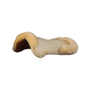 Protector Acavallo classic gel full sheepskin with back riser