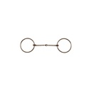 Bridão western em inox fino torcido