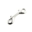 Mosquetão duplo de inox