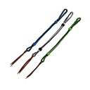 Stick cana em nylon trançado com efeito brilhante