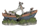 Decoração para Aquários, Lagos e Mesas "BOAT"