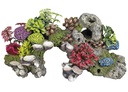 Decor Aqua com plantas "Coral"