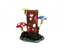 Decor Aqua com LED "LOG WITH MUSHROOMs" 