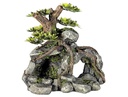 Decor Aqua com plantas "ROCK CAVE"