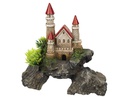 Decor Aqua com plantas "CASTLE" 