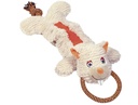 Brinquedo peluche roedor com Cordaa