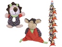 Brinquedo peluche leão e ovelha