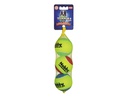 Brinquedo bola de tenis com guizo