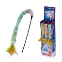 Cana de pesca com plumas