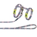 Conjunto peitural com trela para gato "Oriental"